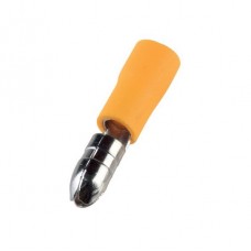 Ακροδέκτης Μπανάνα Αρσενικός 4-6mm² Κίτρινος (Συσκ. 100τεμ.) MPD 5.5-195